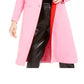 Jaqueta Duster Becca Tilley x Double-Breasted Bar III Feminina Rosa Tamanho P