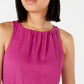 Vestido curto de festa feminino Maison Jules roxo sem mangas, tamanho pequeno