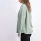 Camisa feminina Charter Club de tencel liso, verde, tamanho extragrande