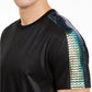Camiseta masculina INC International Concepts Fate Iridescent Scale Pieced, preta, tamanho extra grande