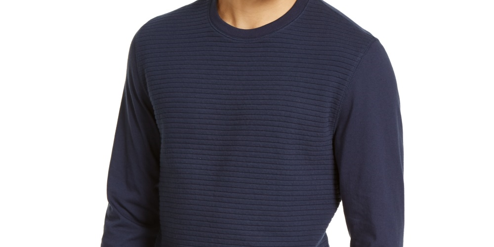 Camiseta masculina otomana INC International Concepts azul tamanho grande