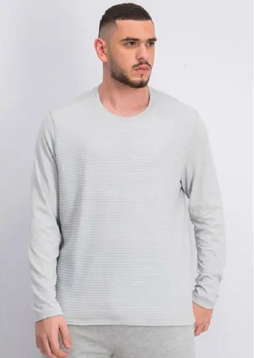 Camiseta masculina otomana INC International Concepts cinza tamanho pequeno