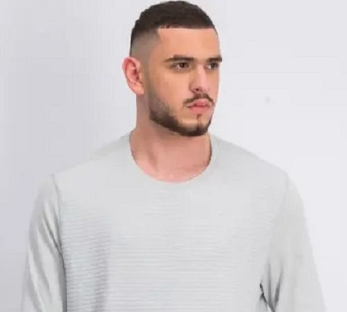 Camiseta masculina otomana INC International Concepts cinza tamanho pequeno