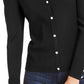 Cardigan feminino com manga bufante INC International Concepts, preto, tamanho XX-G