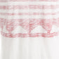 Camiseta masculina estampada American Rag, branca, tamanho pequeno