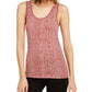 Blusa feminina com estampa de cobra da INC International Concepts, rosa, tamanho 34x16