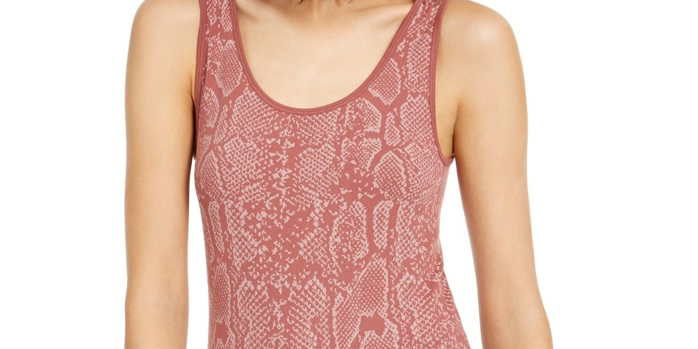 Blusa feminina com estampa de cobra da INC International Concepts, rosa, tamanho 34x16