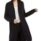 Cardigan Duster Feminino INC International Concepts Preto Tamanho Grande