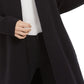 Cardigan Duster Feminino INC International Concepts Preto Tamanho Grande