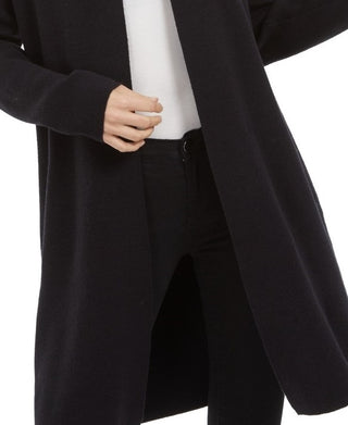 Cardigan Duster Feminino INC International Concepts Preto Tamanho Médio