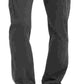 Calça reta masculina Sun + Stone cinza escuro tamanho 29x30