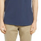 Camiseta masculina Blake mesclada com bolso Sun + Stone, tamanho grande, azul-marinho