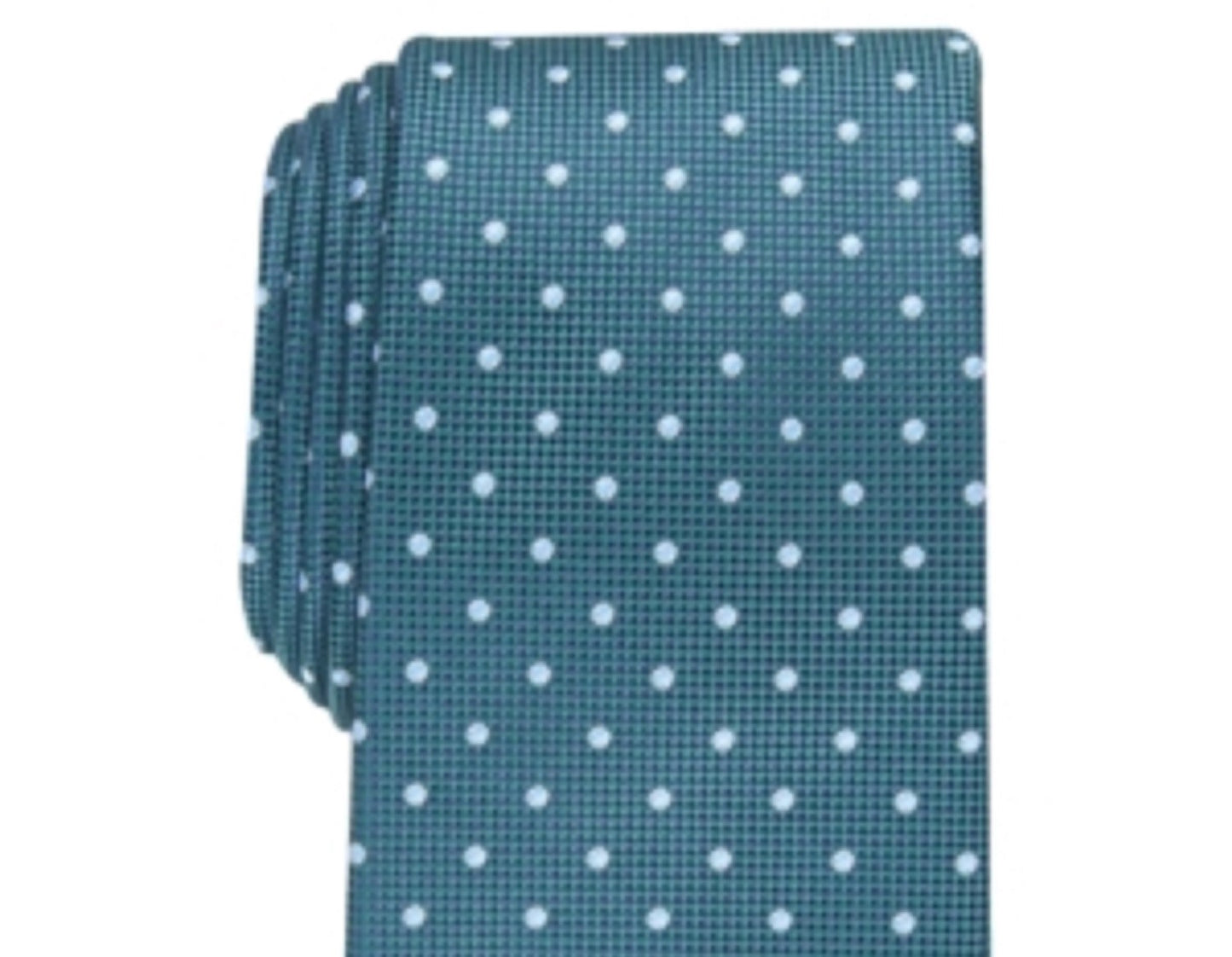 Gravata Club Room Masculina Classic Dot Verde Tamanho Regular