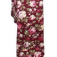 Gravata masculina Chester Floral Usi Bar III rosa tamanho regular