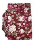 Gravata masculina Chester Floral Usi Bar III rosa tamanho regular
