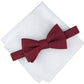 Gravata borboleta Alfani Masculina Madison Dot de cetim, tamanho regular, vermelha