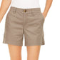 Shorts chino feminino Style &amp; Co marrom tamanho 16