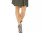 Vestido-camisa utilitário liso feminino Style &amp; Co, verde, tamanho médio