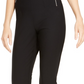 Calça skinny feminina INC International Concepts Petite com zíper lateral, preta, tamanho 10 P