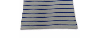 Camiseta feminina listrada Charter Club azul tamanho XX-G