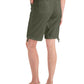 Shorts Karen Scott Feminino com Punhos Laçados e Cordão Verde Tamanho 6