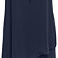 Vestido justo feminino com colar e detalhes embelezados, azul, tamanho XX-G