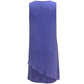 Vestido justo feminino JM Collection com sobreposição de colar de íris, roxo, tamanho grande