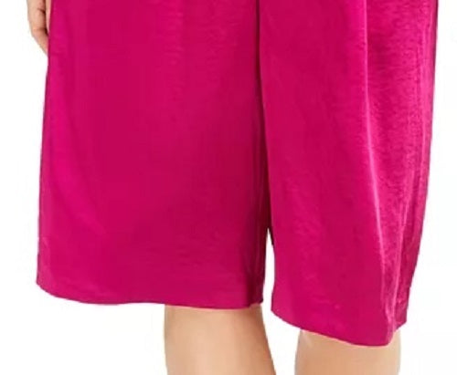 Calça feminina de cetim gaúcho INC International Concepts, rosa, tamanho 10