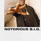 Camiseta masculina Notorious BIG Graphic da Merch Traffic, branca, tamanho XX-G