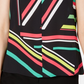 Blusa feminina sem mangas com decote em V Bar III, cor carvão, tamanho médio