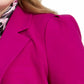 Blazer feminino plus size da moda Bar III com um botão, rosa brilhante, tamanho 20W