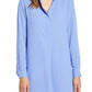 Blusa Túnica Feminina Anne Klein Azul Tamanho Médio