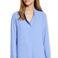 Blusa Túnica Feminina Anne Klein Azul Tamanho Médio