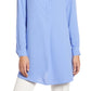 Blusa Túnica Feminina Anne Klein Azul Tamanho Médio