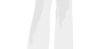 Calça feminina Kasper reta branca tamanho natural 12