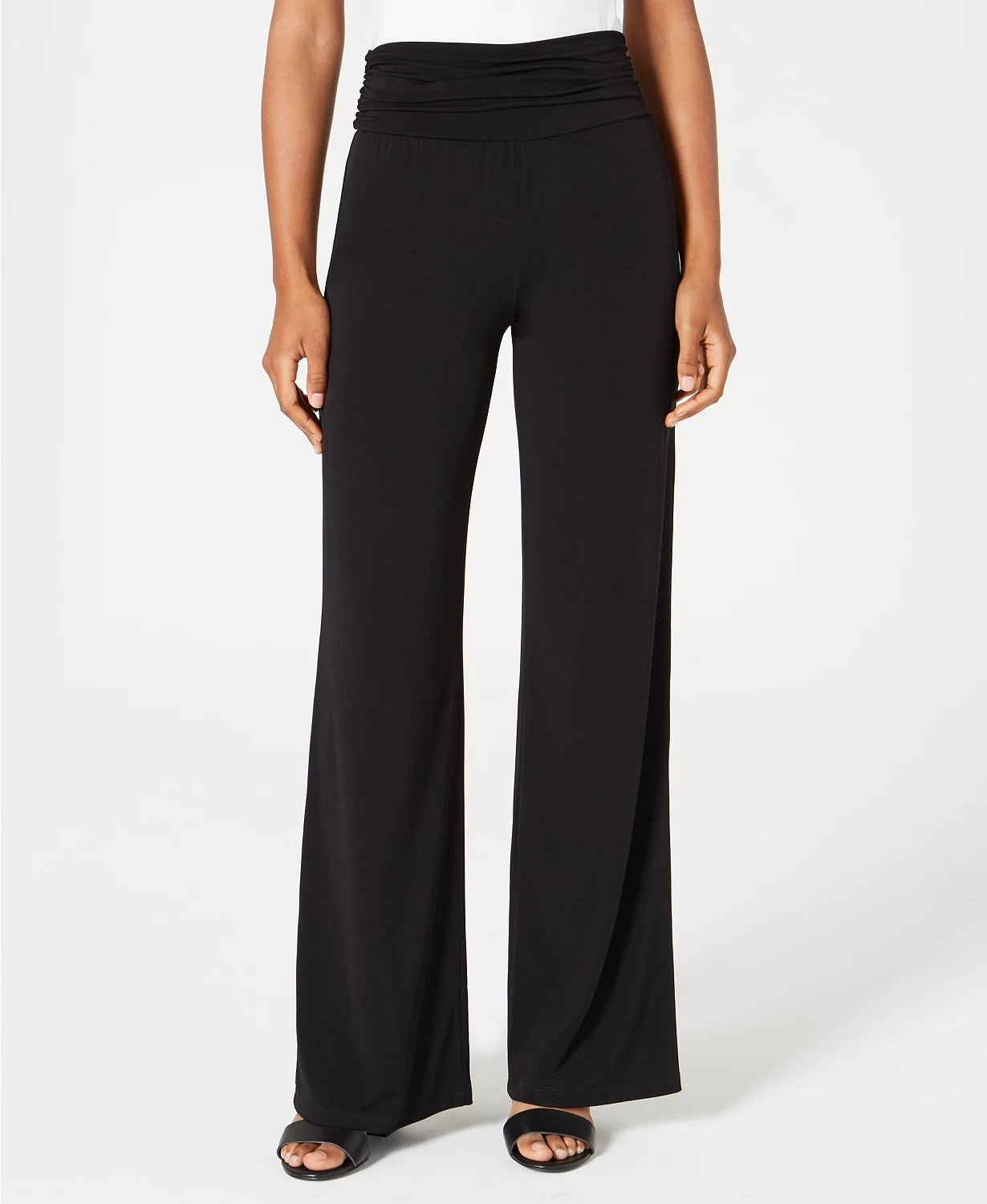 Calças pretas pull-on BCX Juniors, tamanho pequeno