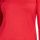 Blusa feminina Thalia Sodi com babados e um ombro só, vermelha, tamanho pequeno