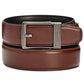 Cinto social masculino Kenneth Cole Reaction Exact Fit marrom tamanho pequeno