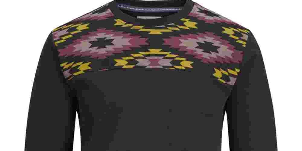 Jack &amp; Jones Men's Originals Crew Neck Sweatshirt Carvão Tamanho X-G
