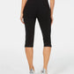 Calça cropped com zíper Thalia Sodi feminina, preta, tamanho pequeno