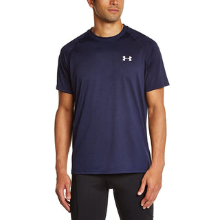 Camiseta Under Armour Heatgear Masculina Azul Marinho Tamanho P