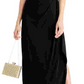 Alex Evenings Vestido de coquetel longo sem mangas com decote ilusão e bainha, preto, tamanho 14