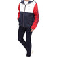 Tommy Hilfiger Masculino Colorblocked Logo Rain Slicker Azul Tamanho P