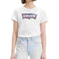 Camiseta Levi's Batwing The Perfect Feminina Branca Tamanho P