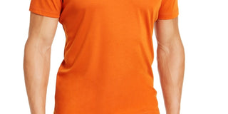 Calça Henley Stretch Soft Touch Masculina Alfani Laranja Tamanho XX-Grande