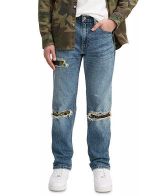 Levi's Men's 541 Athletic Fit Ripped Jeans Blue Size 32X32