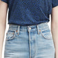 Camiseta Levi's Feminina Estampada em Algodão Perfect Azul Marinho Tamanho XX-G