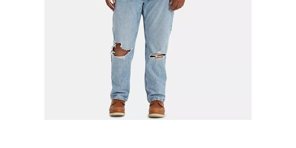 Calça Jeans Levi's Masculina Big And Tall 541 Athletic Fit Azul Tamanho 50X32