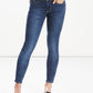Calça jeans skinny Levi's 711 feminina azul escuro tamanho 25W