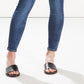 Calça jeans skinny Levi's 711 feminina azul escuro tamanho 25W